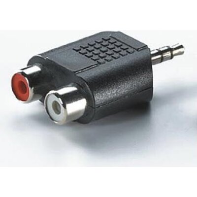Adaptor 3.5mm-M/2X RCA-F, Value 11.99.4441