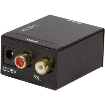 Adaptor AV Analog LR to Coaxial/Toslink, CA0102