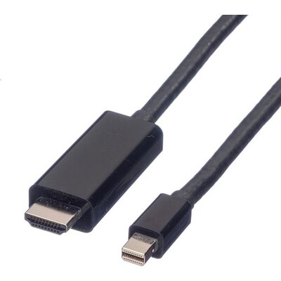 Cable Mini DP - HDMI M, 2m, 4K, Value 11.99.5796
