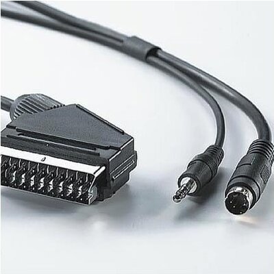 Cable SCART-M/SVHS,3.5mm-M, 10M, Value 11.99.4311