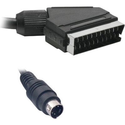 Cable SCART/SVHS, 1.5m