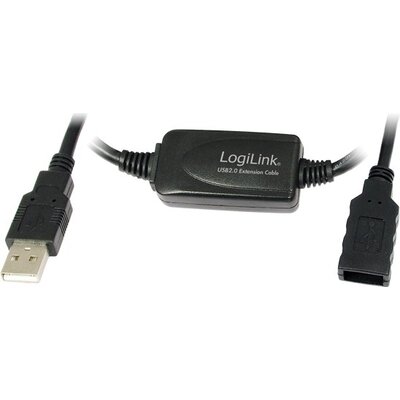 Cable USB2.0 A-A M/F+Repeater, 25m, UA0147