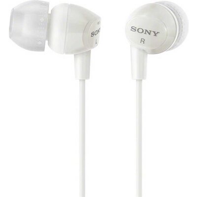 Слушалки Sony Headset MDR-EX15LP white