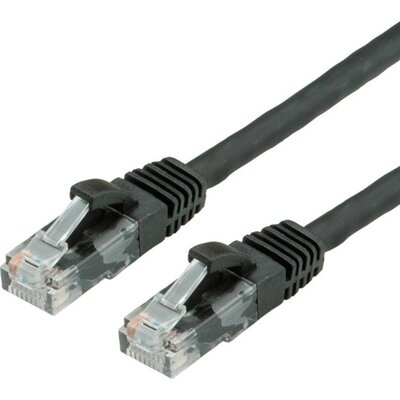 Patch cable UTP Cat. 6 0.5m, Black 21.99.1025
