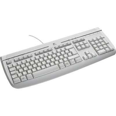 Клавиатура Logitech White Internet 350 PS2, BG