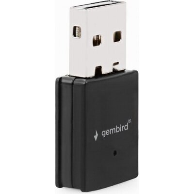 Мрежов компонент GEMBIRD WNP-UA300-01 Mini USB WiFi adapter, 300 Mbps