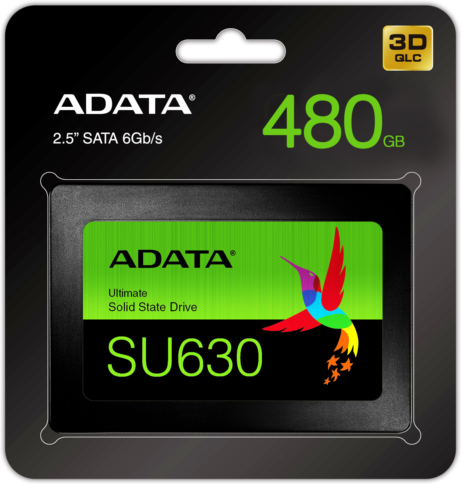 SSD Adata Ultimate Su630, 480GB, SATA, 2