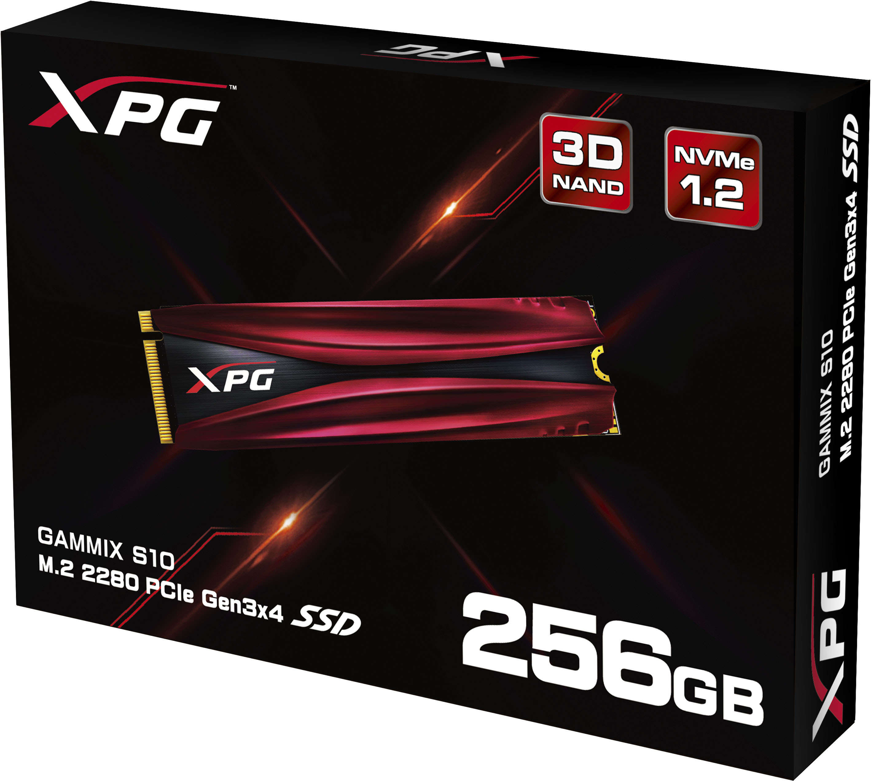 SSD ADATA XPG GAMMIX S10 256GB, M.2 2280 NVMe