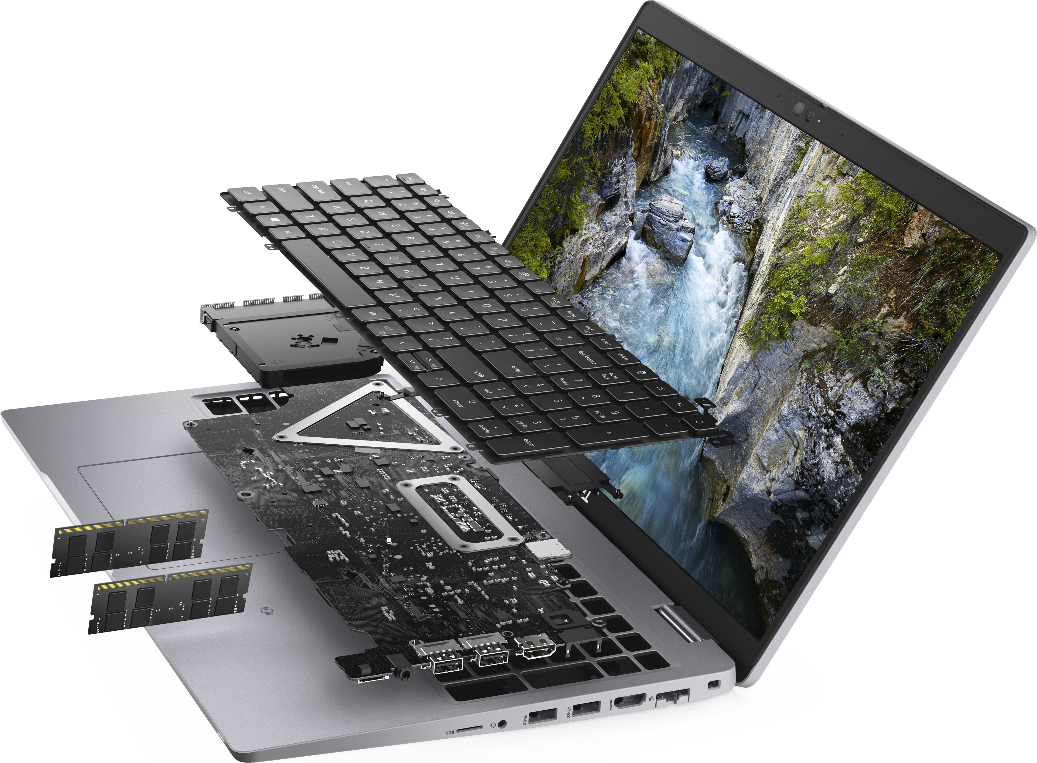 Лаптоп Dell Precision 3560 Mobile Workstation 15.6" FHD, Intel Core