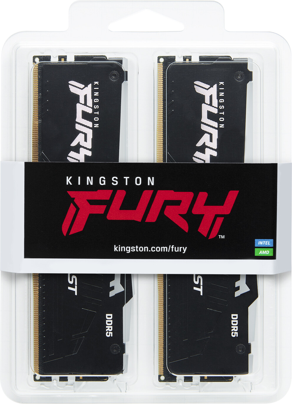RAM Kingston FURY Beast RGB 32GB (2x16GB) DDR5-6000 - KF560C40BBAK2-32