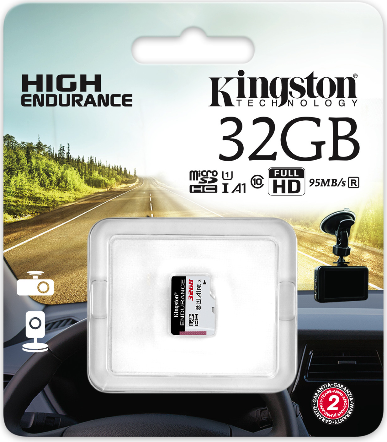 Kingston microSDHC High Endurance 32GB - SDCE/32GB
