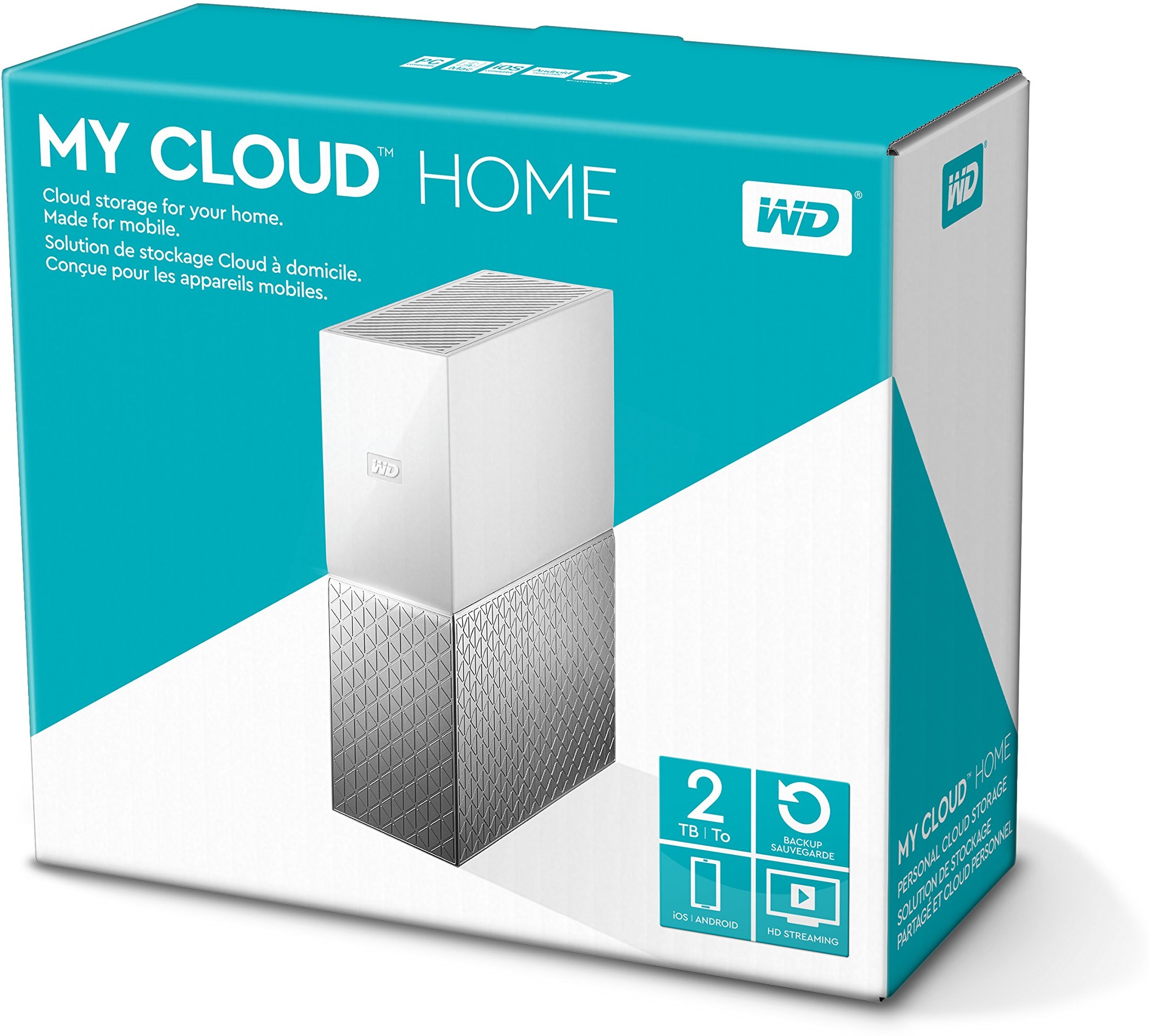 WD My Cloud Home 2TB - WDBVXC0020HWT