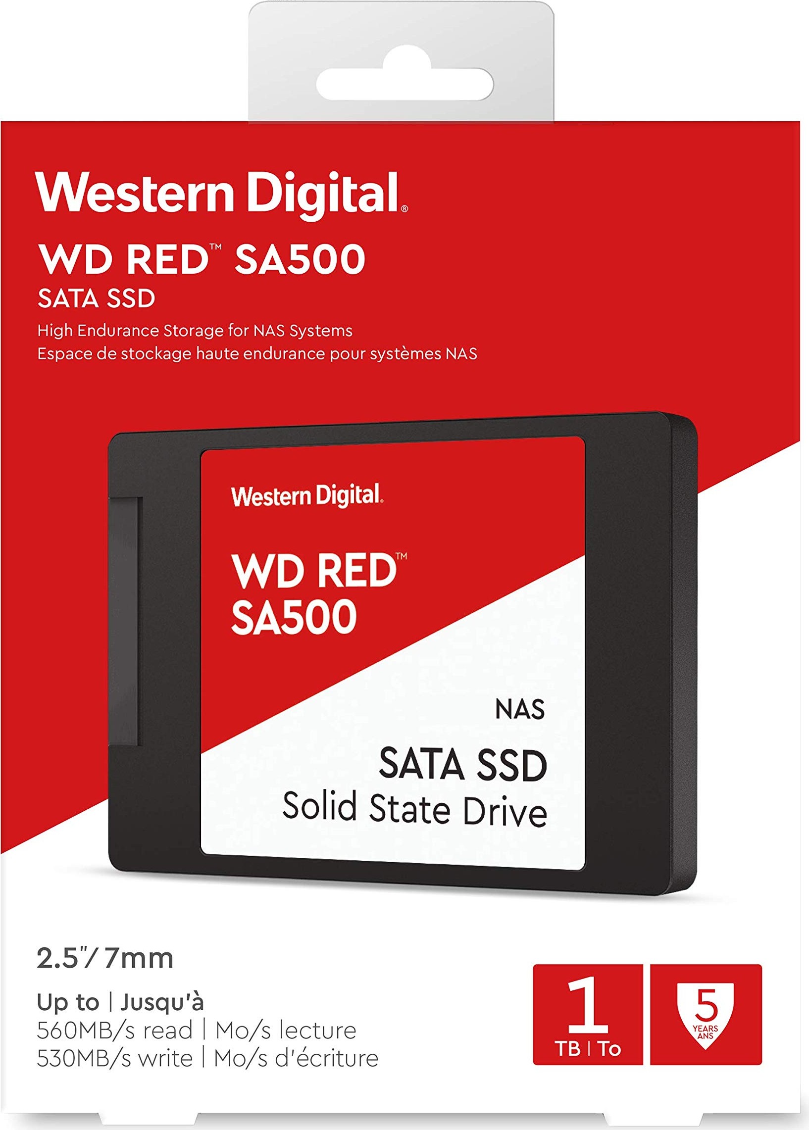 SSD WD RED SA500 NAS SATA 1TB
