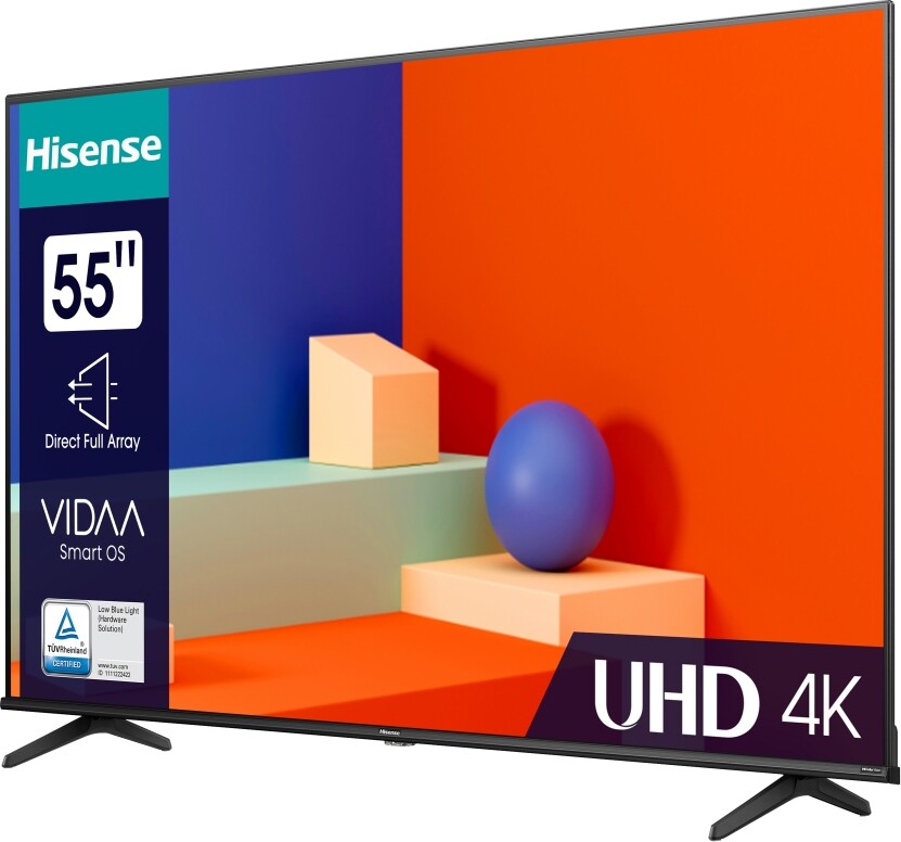 Телевизор Hisense 55" A6K, 4K Ultra HD 3840x2160, DLED, DFA, Precision ...