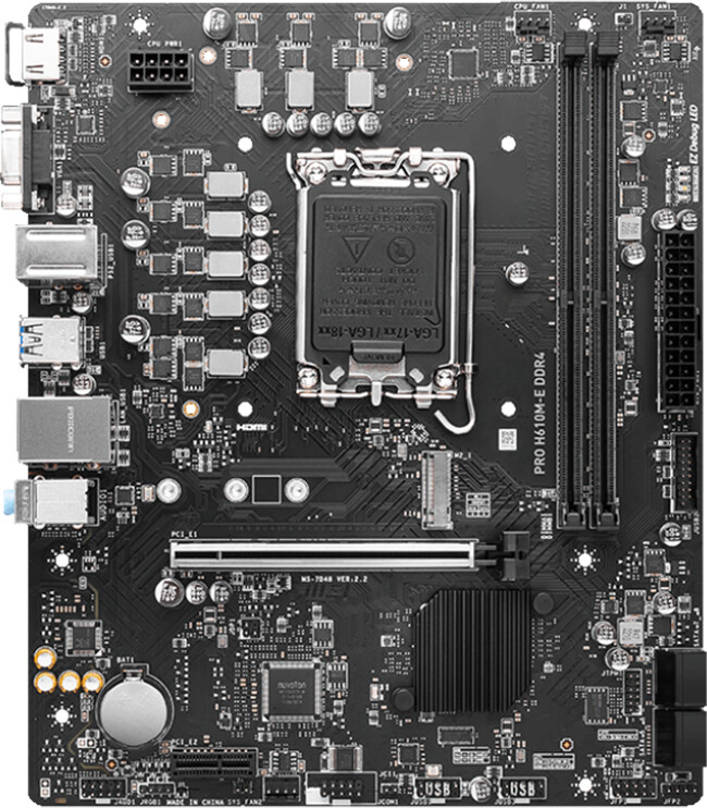 MSI PRO H610M-E DDR4 - 911-7D48-007