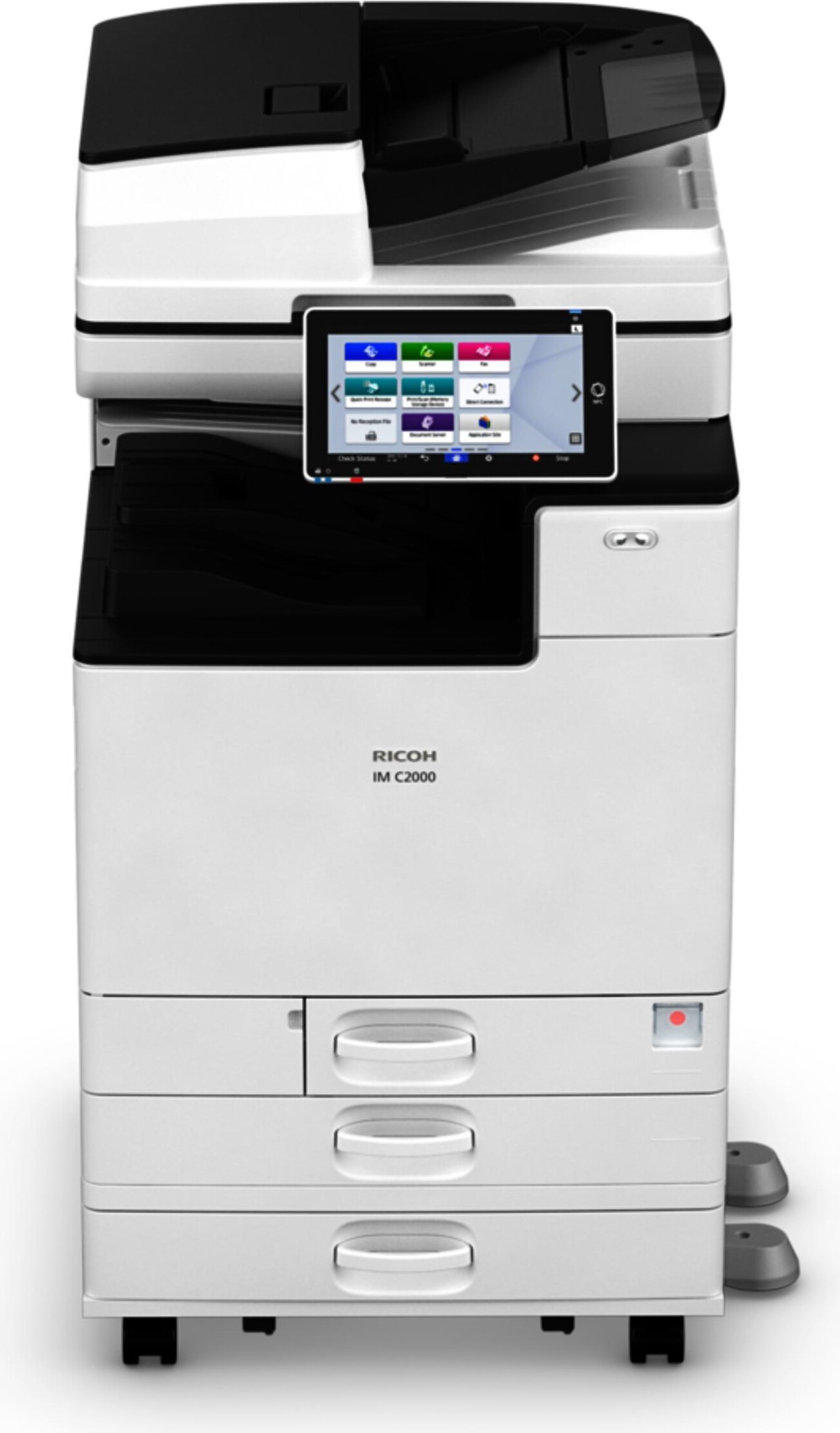 Цветно МФУ Ricoh IM C2000LT, A3, 20ppm, 1200dpi, 10.1" дисплей - RICOH ...