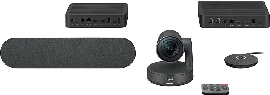 LOGITECH Rally Ultra-HD ConferenceCam - BLACK - USB - PLUGC - EMEA - EU